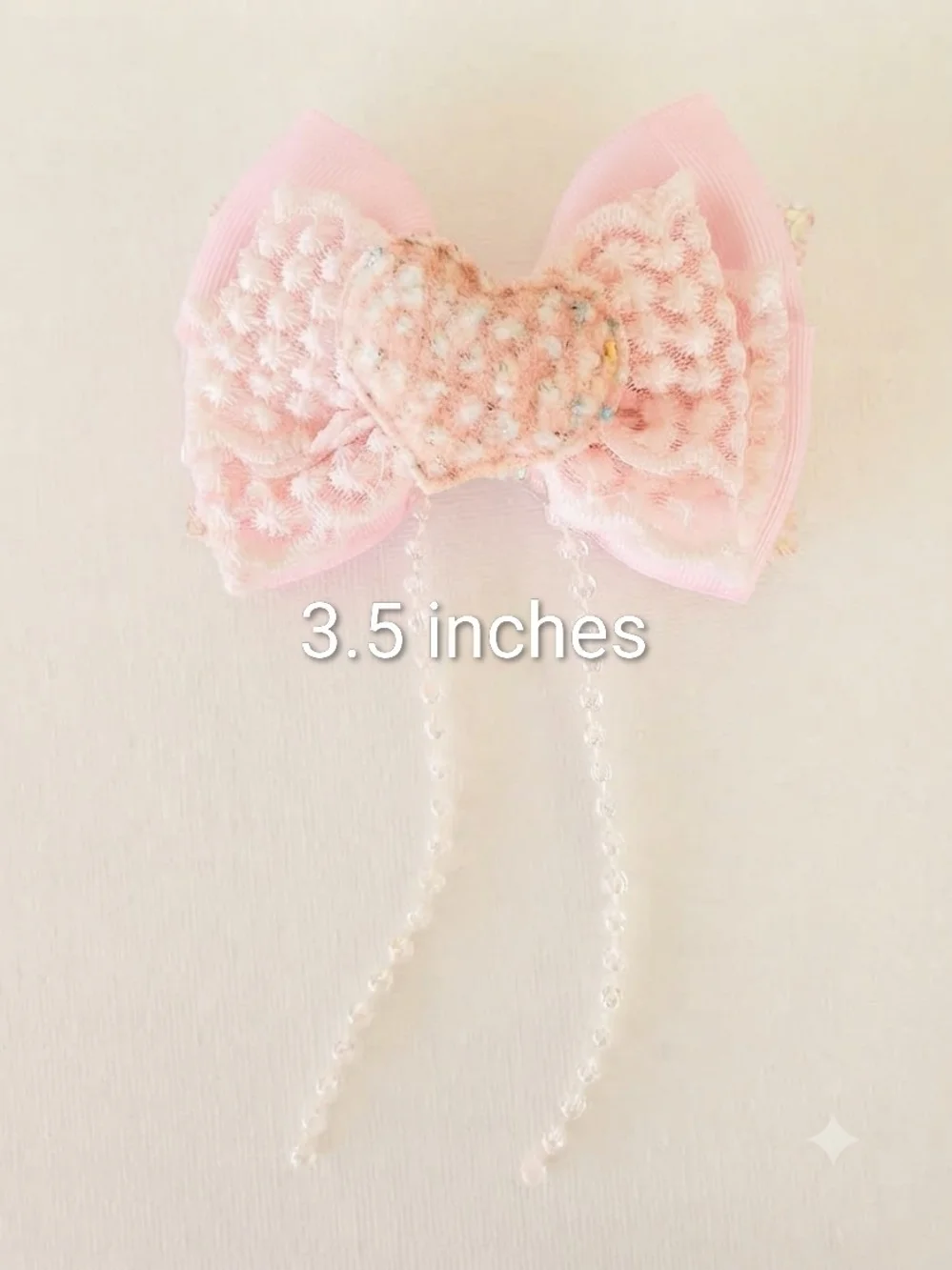 Deluxe Pink Hair Bow Gift Box Set - Handmade Girls Hair Accessories (6 Pieces)